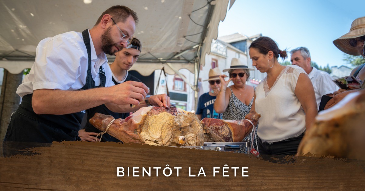 FETE DE LA CHARCUTERIE JUILLET 2023 LACAUNE