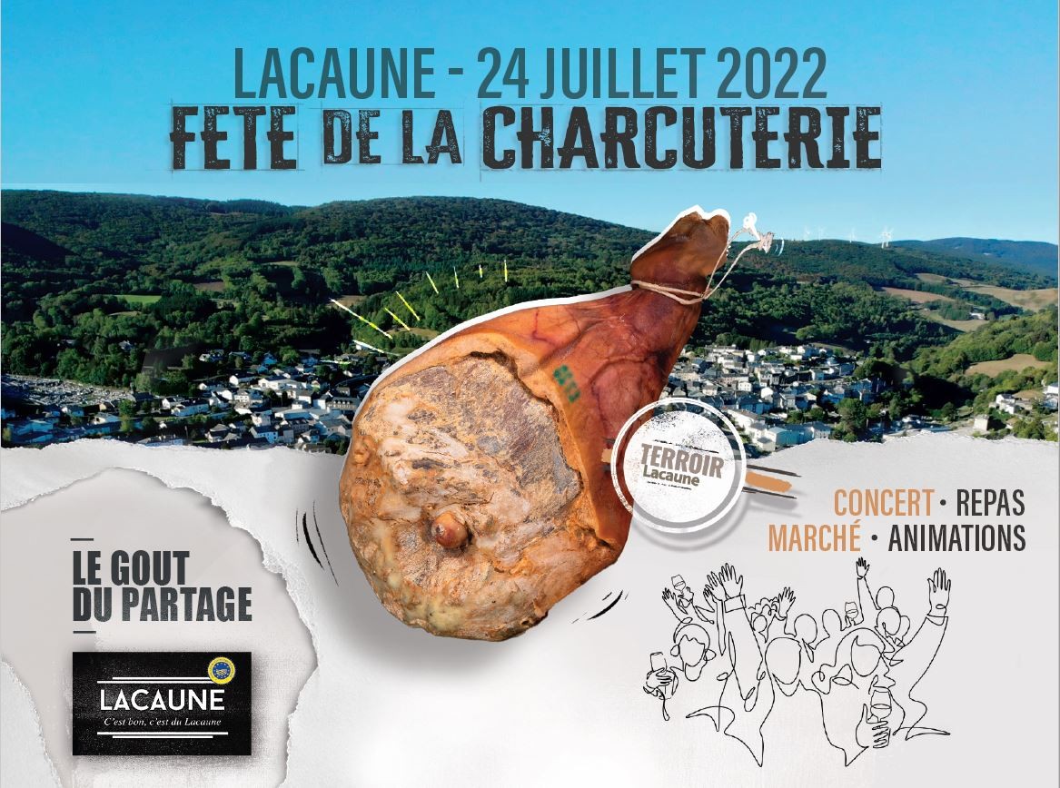 Fête de la charcuterie LACAUNE juillet 2022