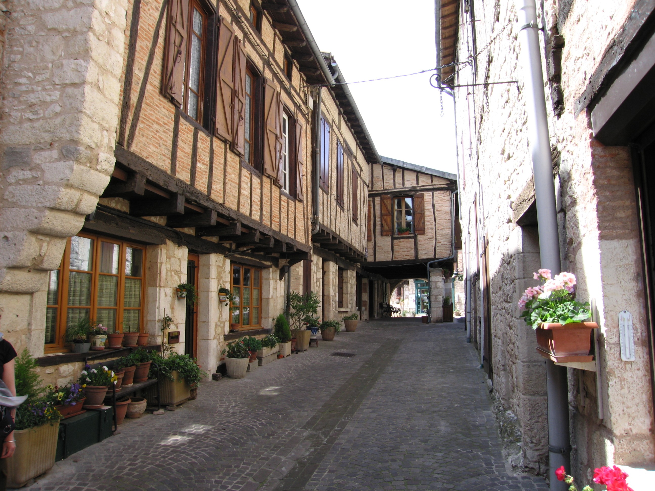 Une rue de CASTELNAU DE MONTMIRAL
