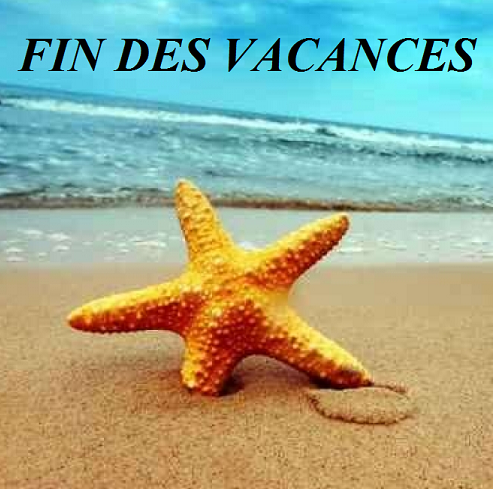 Fin des vacances